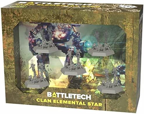 Battletech Clan Elemental Star | Gamer Loot
