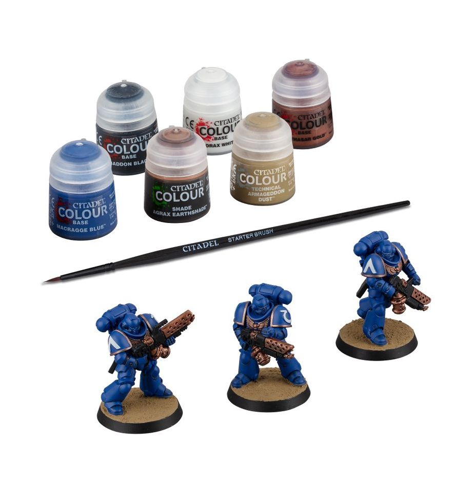 Warhammer 40,000: Space Marines: Infernus Marines + paints | Gamer Loot
