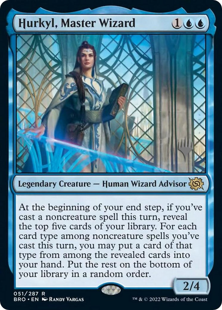 Hurkyl, Master Wizard (Promo Pack) [The Brothers' War Promos] | Gamer Loot