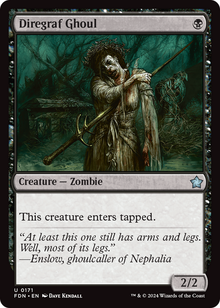 Diregraf Ghoul [Foundations] | Gamer Loot