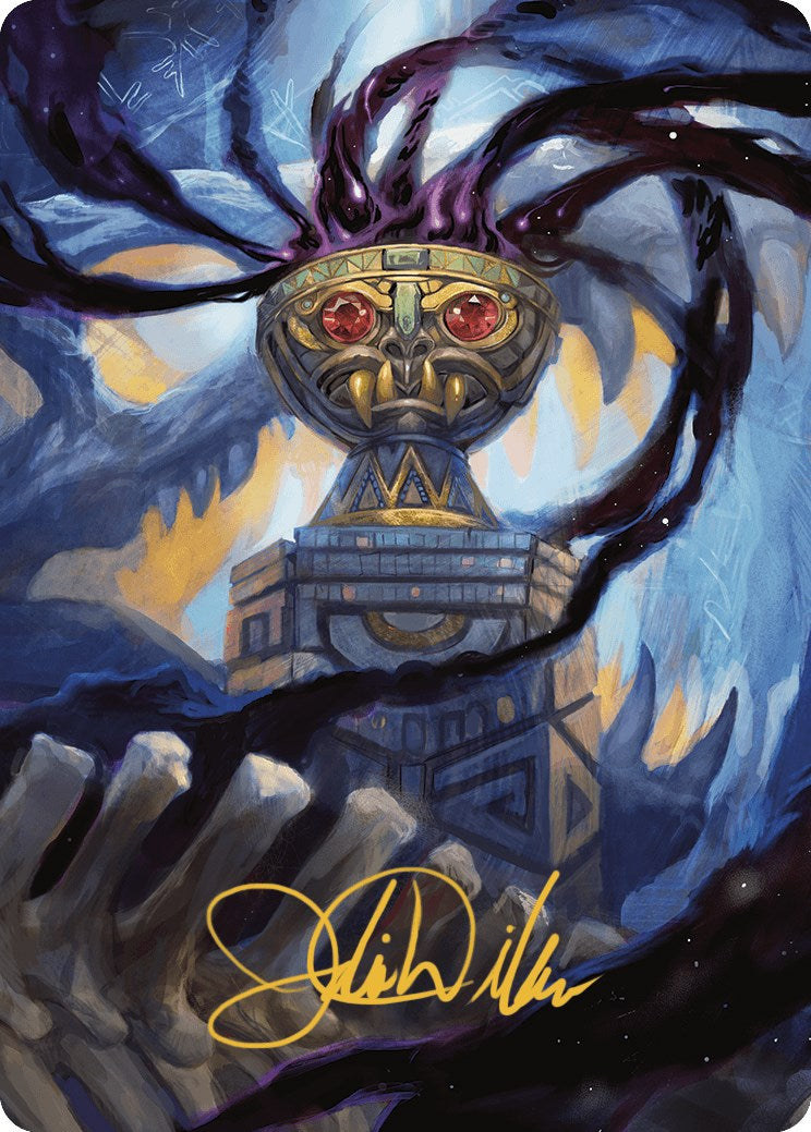 Chalice of the Void Art Card (Gold-Stamped Signature) [The Lost Caverns of Ixalan Art Series] | Gamer Loot