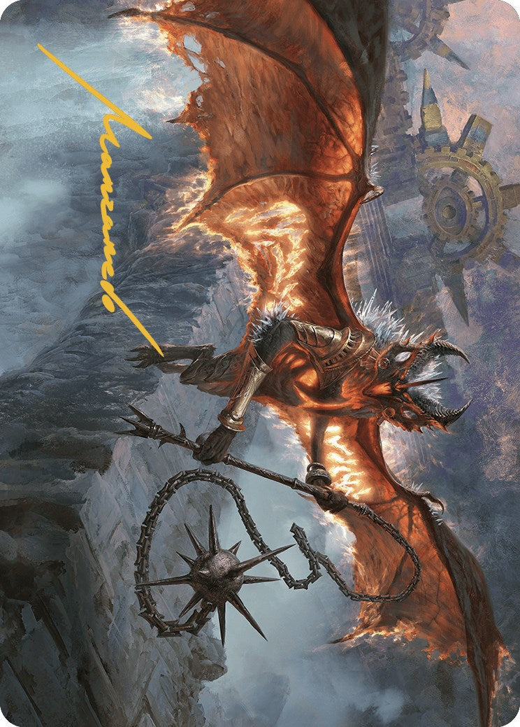 Bloodletter of Aclazotz Art Card (15/81) (Gold-Stamped Signature) [The Lost Caverns of Ixalan Art Series] | Gamer Loot