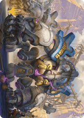 Master's Manufactory Art Card (Gold-Stamped Planeswalker Symbol) [The Lost Caverns of Ixalan Art Series] | Gamer Loot