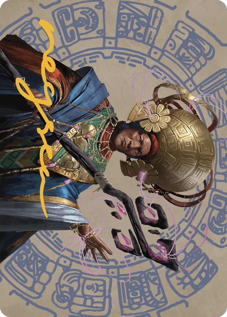 Akal Pakal, First Among Equals Art Card (46/81) (Gold-Stamped Signature) [The Lost Caverns of Ixalan Art Series] | Gamer Loot