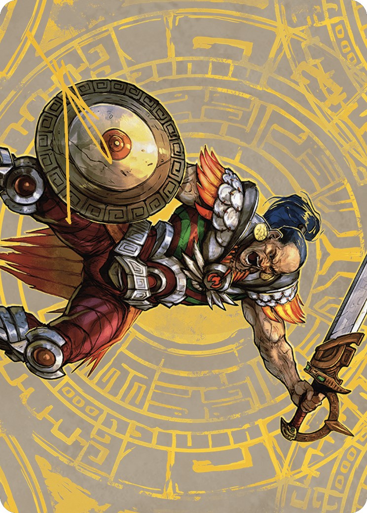 Inti, Seneschal of the Sun Art Card (Gold-Stamped Signature) [The Lost Caverns of Ixalan Art Series] | Gamer Loot