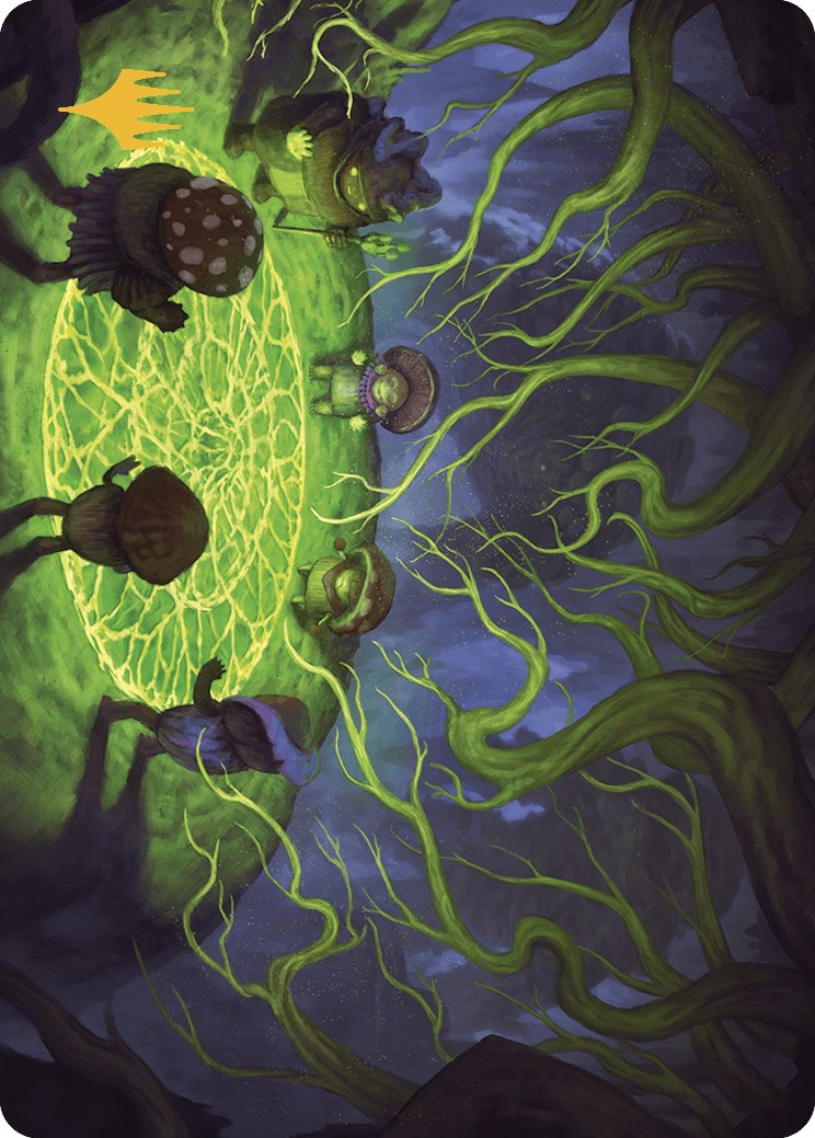 Growing Rites of Itlimoc Art Card (Gold-Stamped Planeswalker Symbol) [The Lost Caverns of Ixalan Art Series] | Gamer Loot