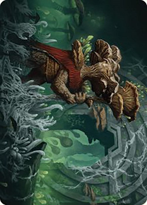 Tendril of the Mycotyrant Art Card [The Lost Caverns of Ixalan Art Series] | Gamer Loot