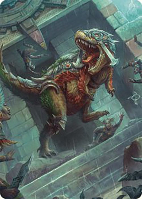 Carnage Tyrant Art Card [The Lost Caverns of Ixalan Art Series] | Gamer Loot