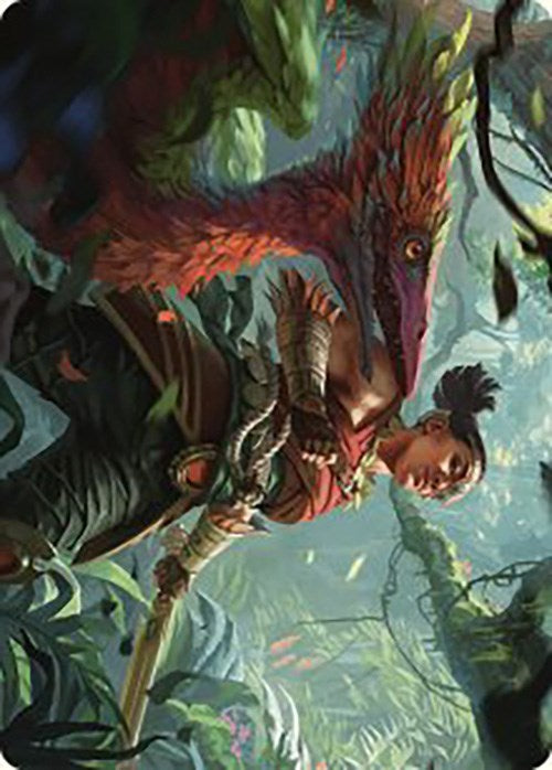 Wayta, Trainer Prodigy Art Card [The Lost Caverns of Ixalan Art Series] | Gamer Loot