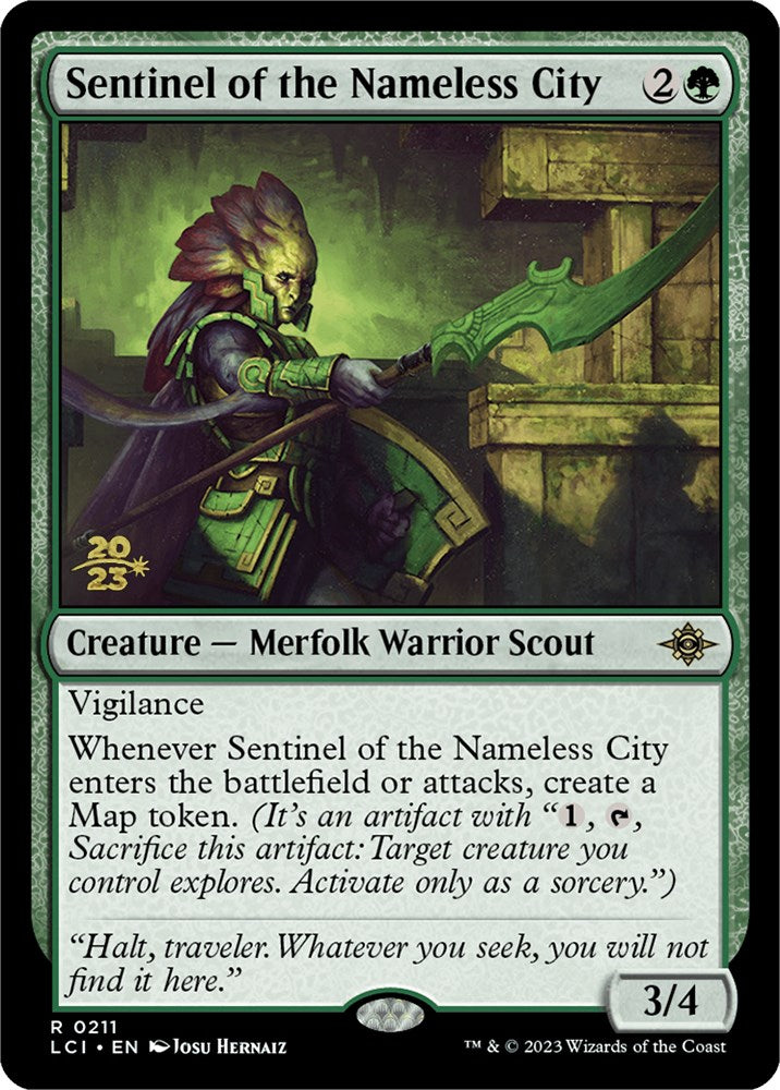 Sentinel of the Nameless City [The Lost Caverns of Ixalan Prerelease Cards] | Gamer Loot