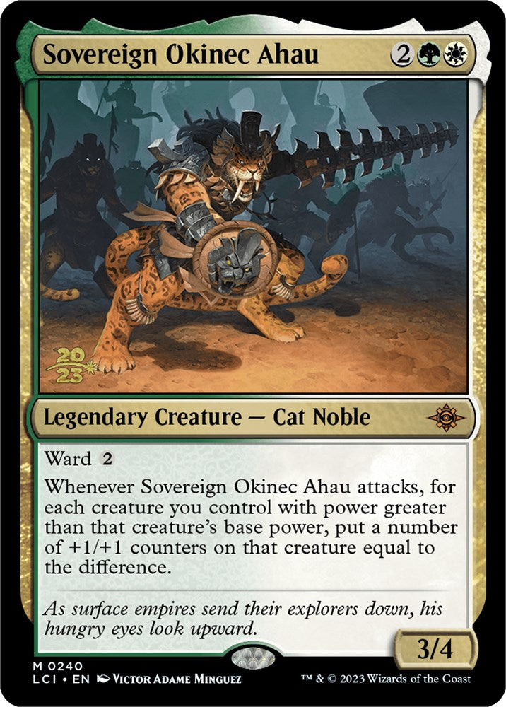 Sovereign Okinec Ahau [The Lost Caverns of Ixalan Prerelease Cards] | Gamer Loot