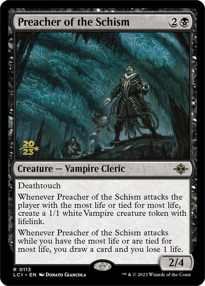 Preacher of the Schism [The Lost Caverns of Ixalan Prerelease Cards] | Gamer Loot