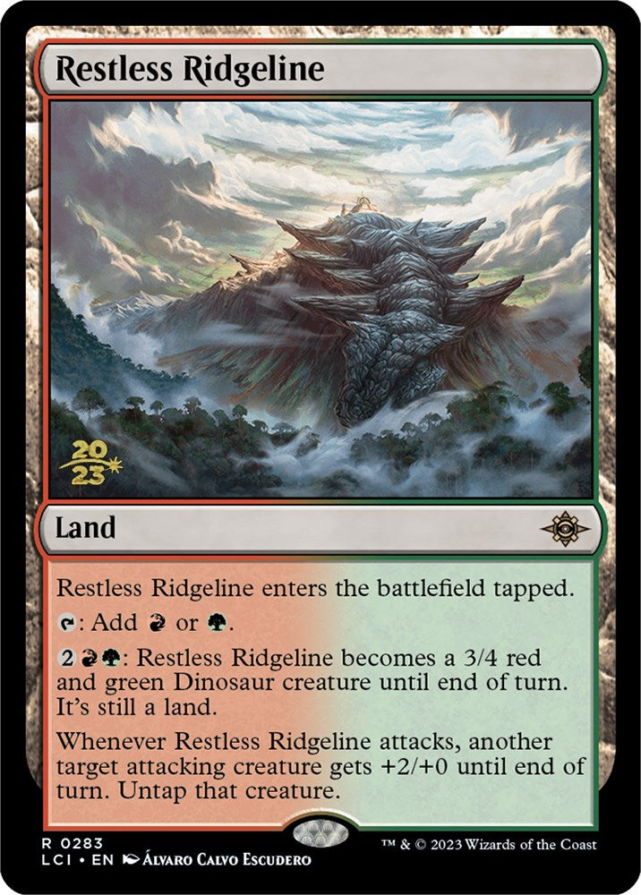 Restless Ridgeline [The Lost Caverns of Ixalan Prerelease Cards] | Gamer Loot