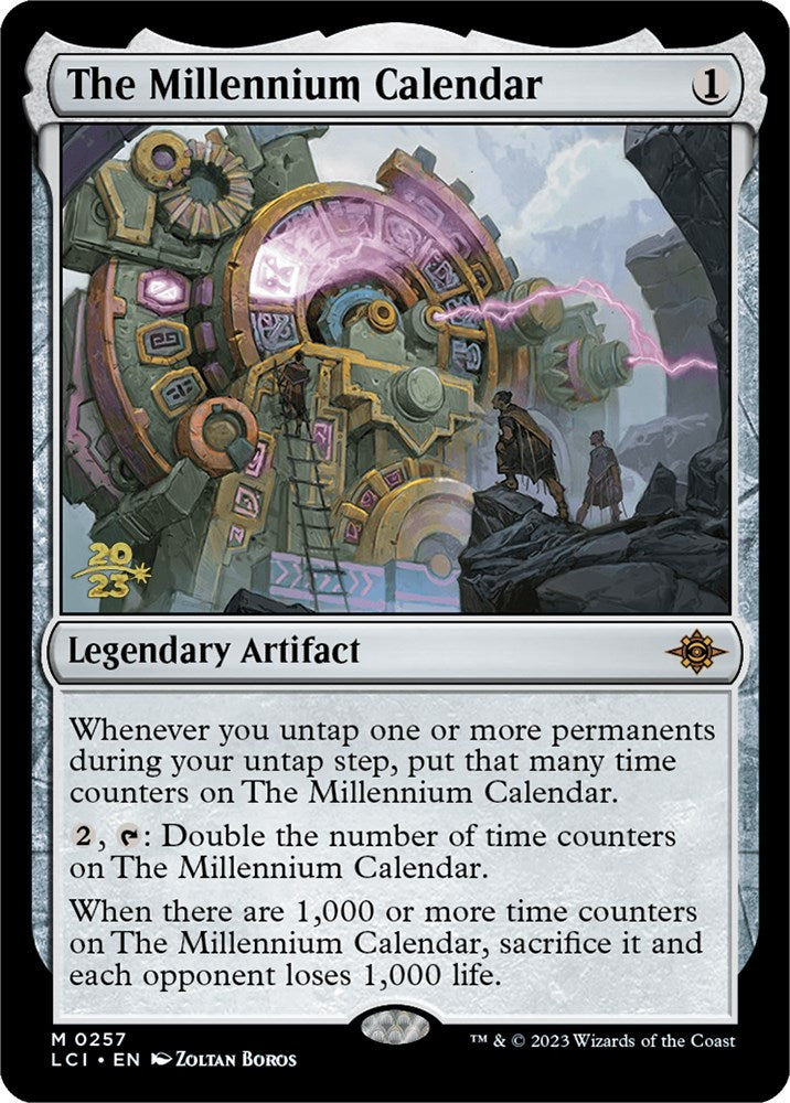 The Millennium Calendar [The Lost Caverns of Ixalan Prerelease Cards] | Gamer Loot