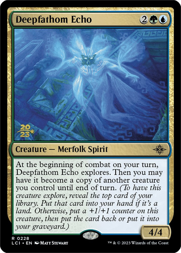 Deepfathom Echo [The Lost Caverns of Ixalan Prerelease Cards] | Gamer Loot