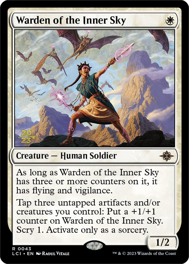 Warden of the Inner Sky [The Lost Caverns of Ixalan Prerelease Cards] | Gamer Loot