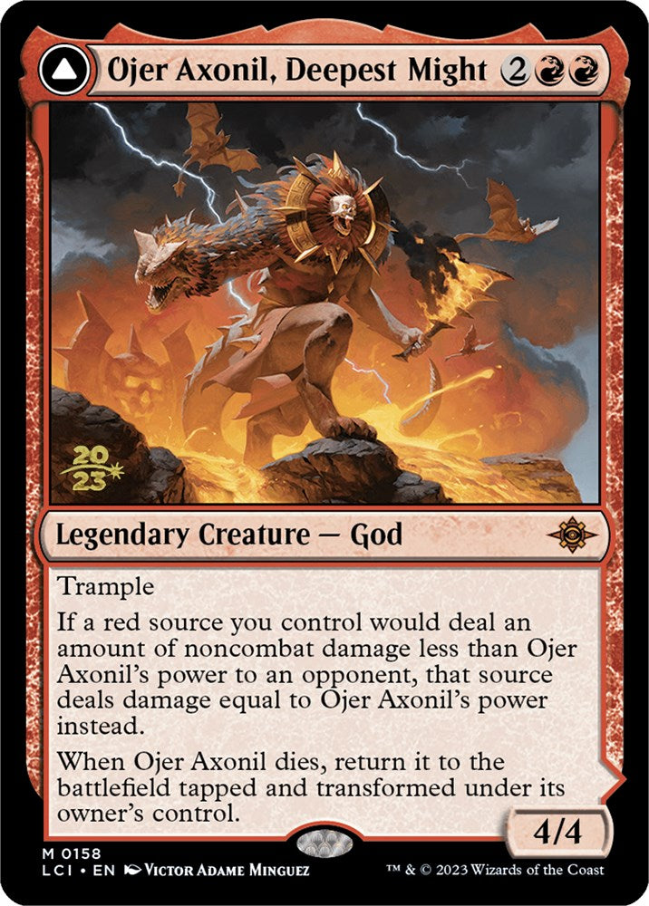 Ojer Axonil, Deepest Might [The Lost Caverns of Ixalan Prerelease Cards] | Gamer Loot