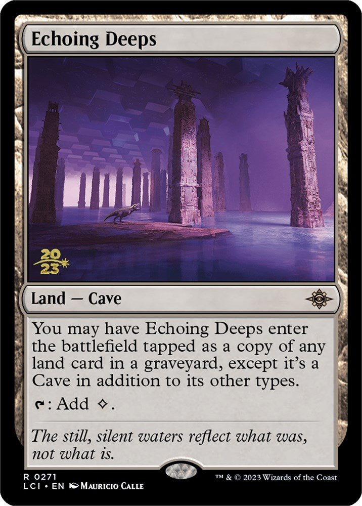 Echoing Deeps [The Lost Caverns of Ixalan Prerelease Cards] | Gamer Loot