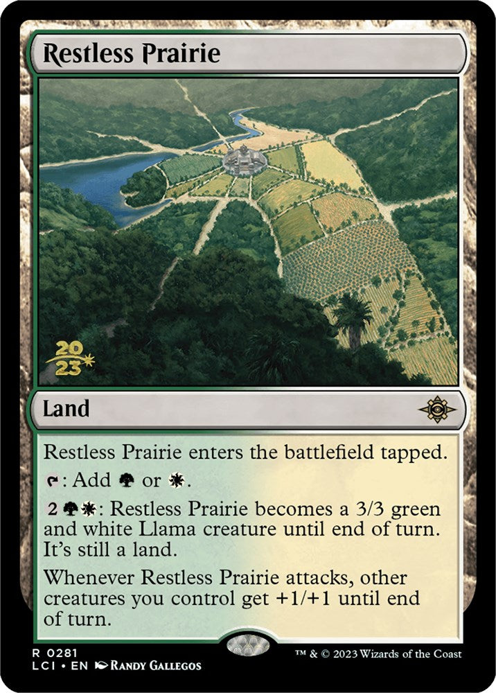 Restless Prairie [The Lost Caverns of Ixalan Prerelease Cards] | Gamer Loot