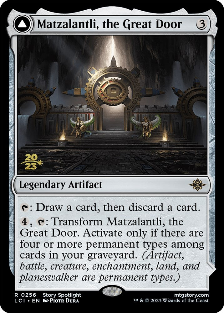 Matzalantli, the Great Door // The Core [The Lost Caverns of Ixalan Prerelease Cards] | Gamer Loot