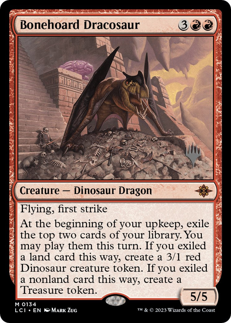 Bonehoard Dracosaur (Promo Pack) [The Lost Caverns of Ixalan Promos] | Gamer Loot