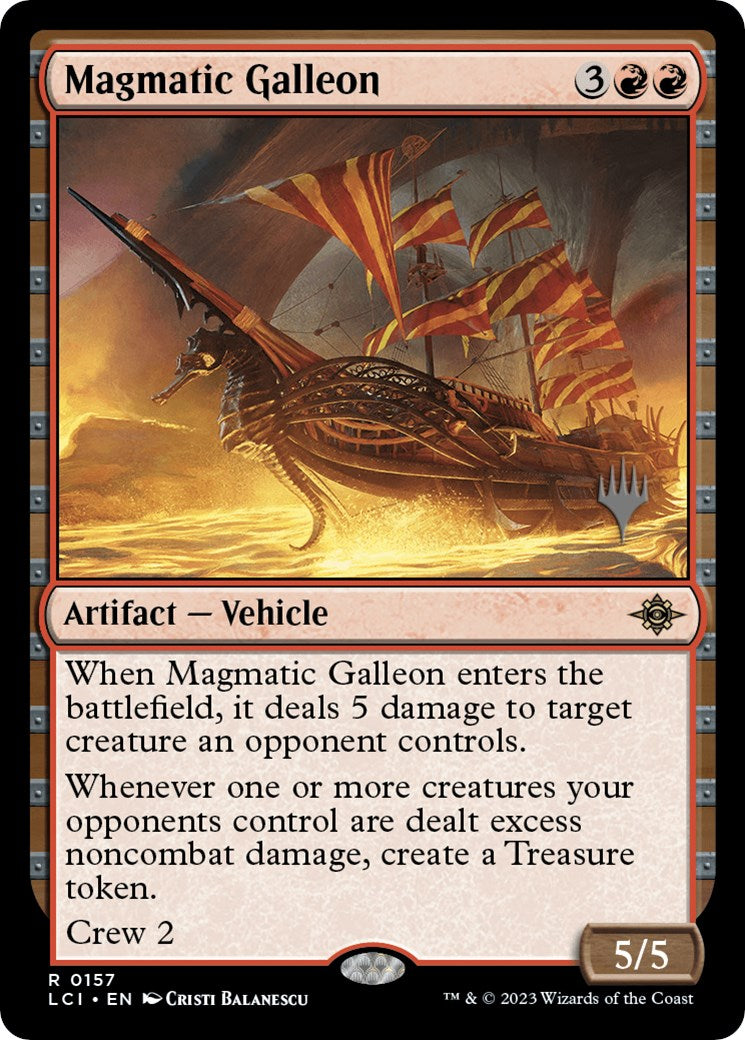 Magmatic Galleon (Promo Pack) [The Lost Caverns of Ixalan Promos] | Gamer Loot