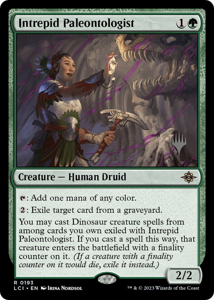 Intrepid Paleontologist (Promo Pack) [The Lost Caverns of Ixalan Promos] | Gamer Loot