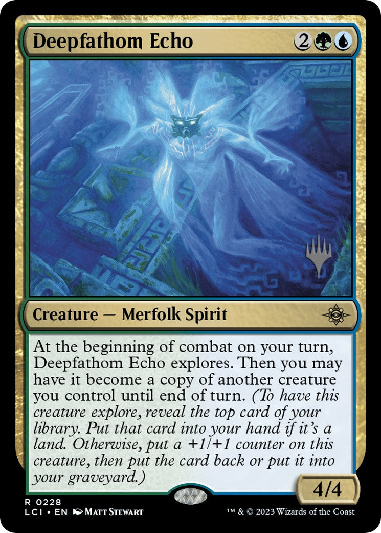 Deepfathom Echo (Promo Pack) [The Lost Caverns of Ixalan Promos] | Gamer Loot