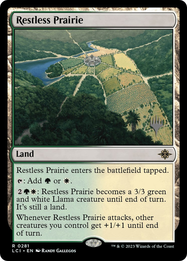 Restless Prairie (Promo Pack) [The Lost Caverns of Ixalan Promos] | Gamer Loot
