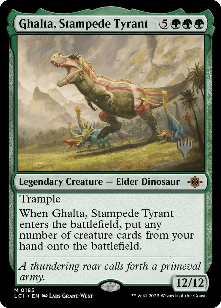 Ghalta, Stampede Tyrant (Promo Pack) [The Lost Caverns of Ixalan Promos] | Gamer Loot