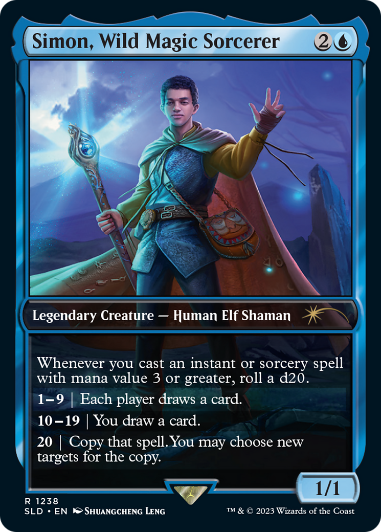 Simon, Wild Magic Sorcerer [Secret Lair Drop Series] | Gamer Loot