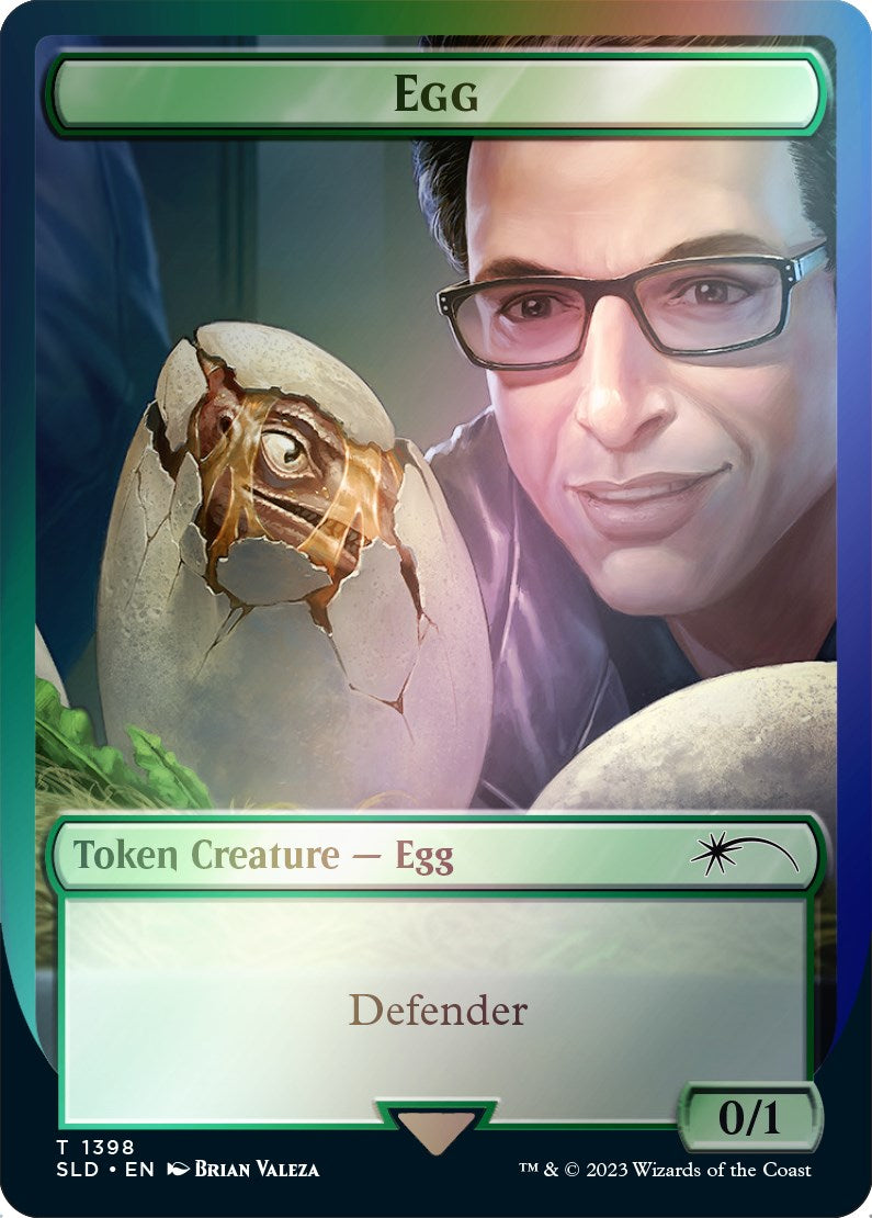 Egg Token (Rainbow Foil) [Secret Lair Drop Series] | Gamer Loot