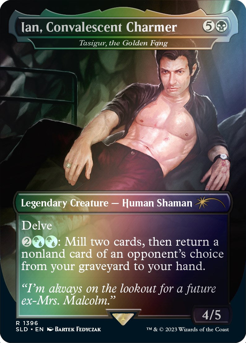 Ian, Convalescent Charmer - Tasigur, the Golden Fang (Rainbow Foil) [Secret Lair Drop Series] | Gamer Loot