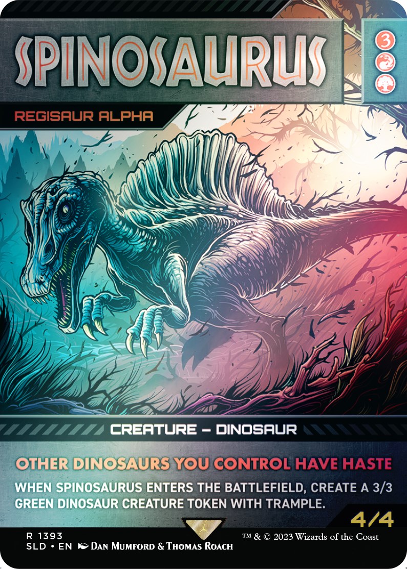 Spinosaurus - Regisaur Alpha (Rainbow Foil) [Secret Lair Drop Series] | Gamer Loot