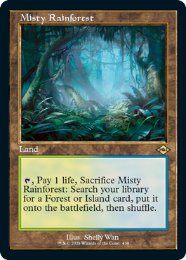 Misty Rainforest (Retro) [Modern Horizons 2] | Gamer Loot
