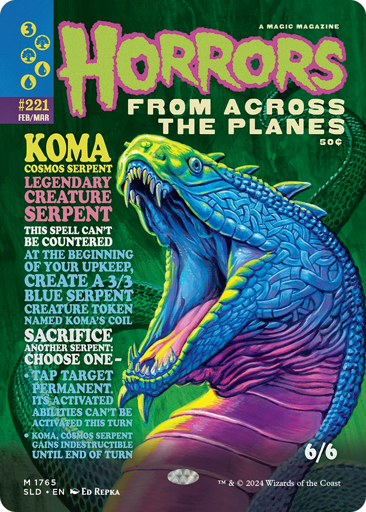 Koma, Cosmos Serpent [Secret Lair Drop Series] | Gamer Loot