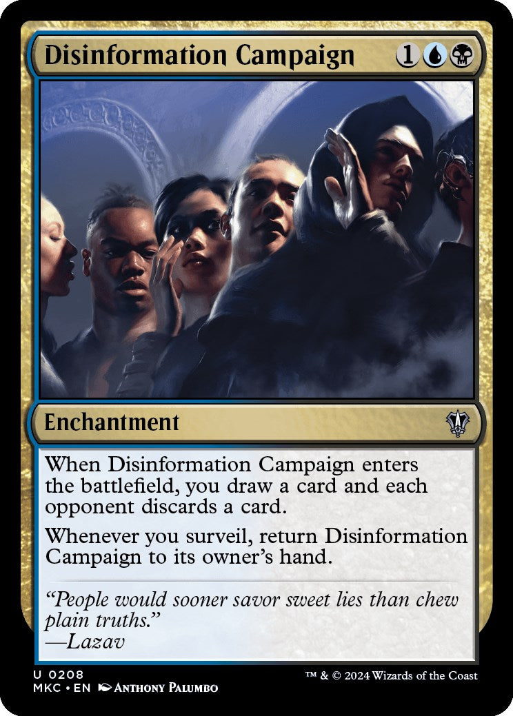 Disinformation Campaign [Murders at Karlov Manor Commander] | Gamer Loot