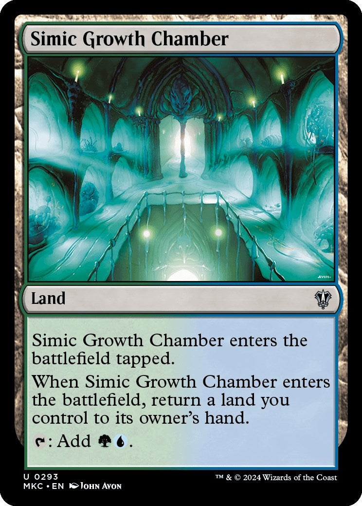 Simic Growth Chamber [Murders at Karlov Manor Commander] | Gamer Loot