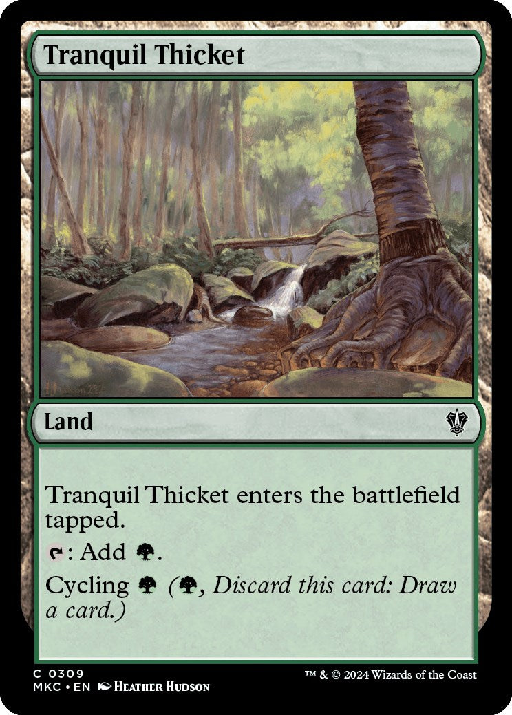 Tranquil Thicket [Murders at Karlov Manor Commander] | Gamer Loot