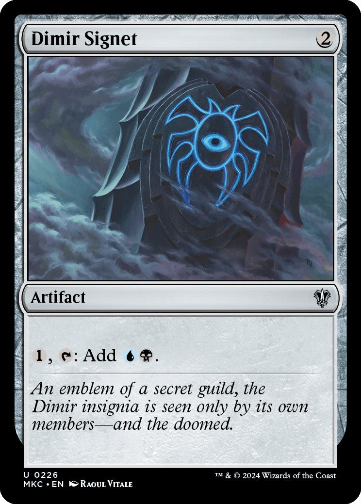 Dimir Signet [Murders at Karlov Manor Commander] | Gamer Loot