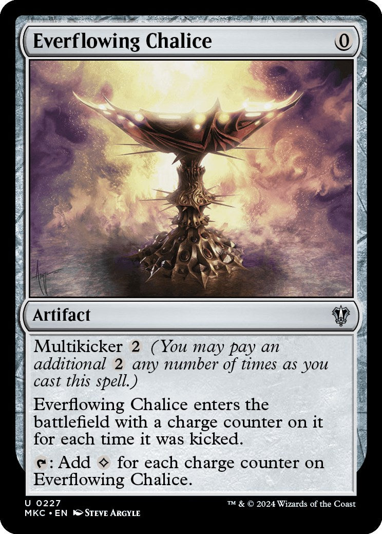 Everflowing Chalice [Murders at Karlov Manor Commander] | Gamer Loot