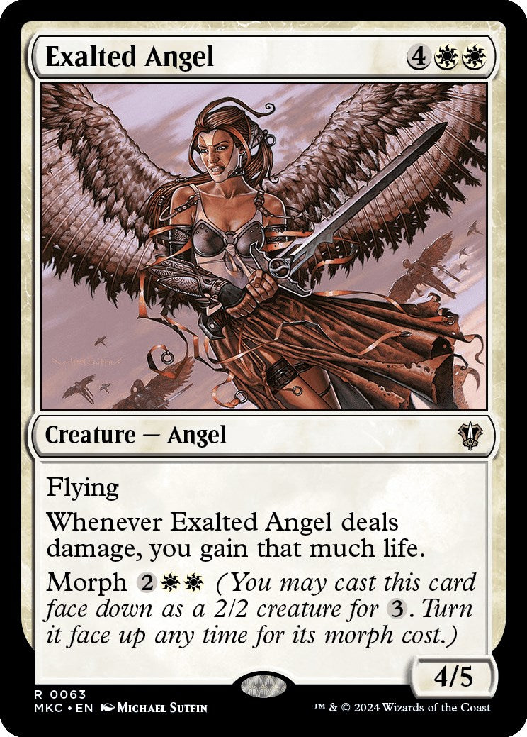 Exalted Angel [Murders at Karlov Manor Commander] | Gamer Loot