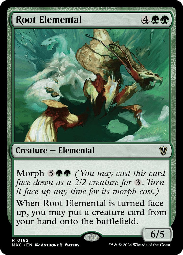 Root Elemental [Murders at Karlov Manor Commander] | Gamer Loot