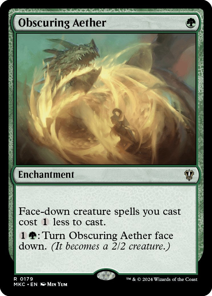 Obscuring Aether [Murders at Karlov Manor Commander] | Gamer Loot