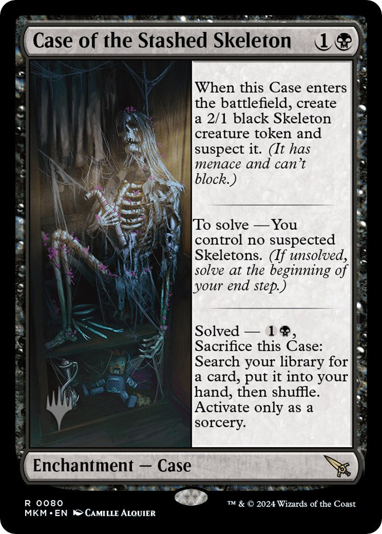 Case of the Stashed Skeleton (Promo Pack) [Murders at Karlov Manor Promos] | Gamer Loot