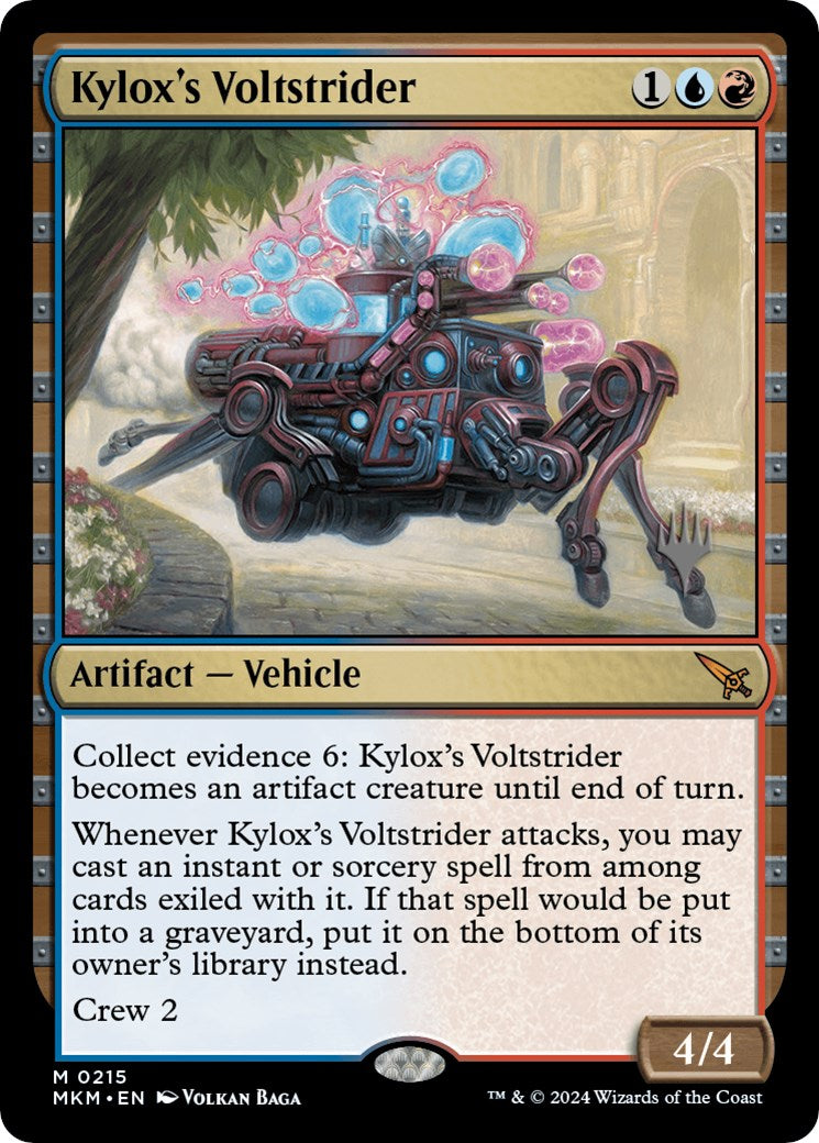 Kylox's Voltstrider (Promo Pack) [Murders at Karlov Manor Promos] | Gamer Loot