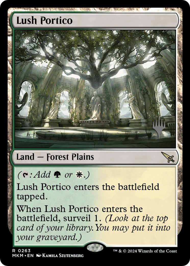 Lush Portico (Promo Pack) [Murders at Karlov Manor Promos] | Gamer Loot