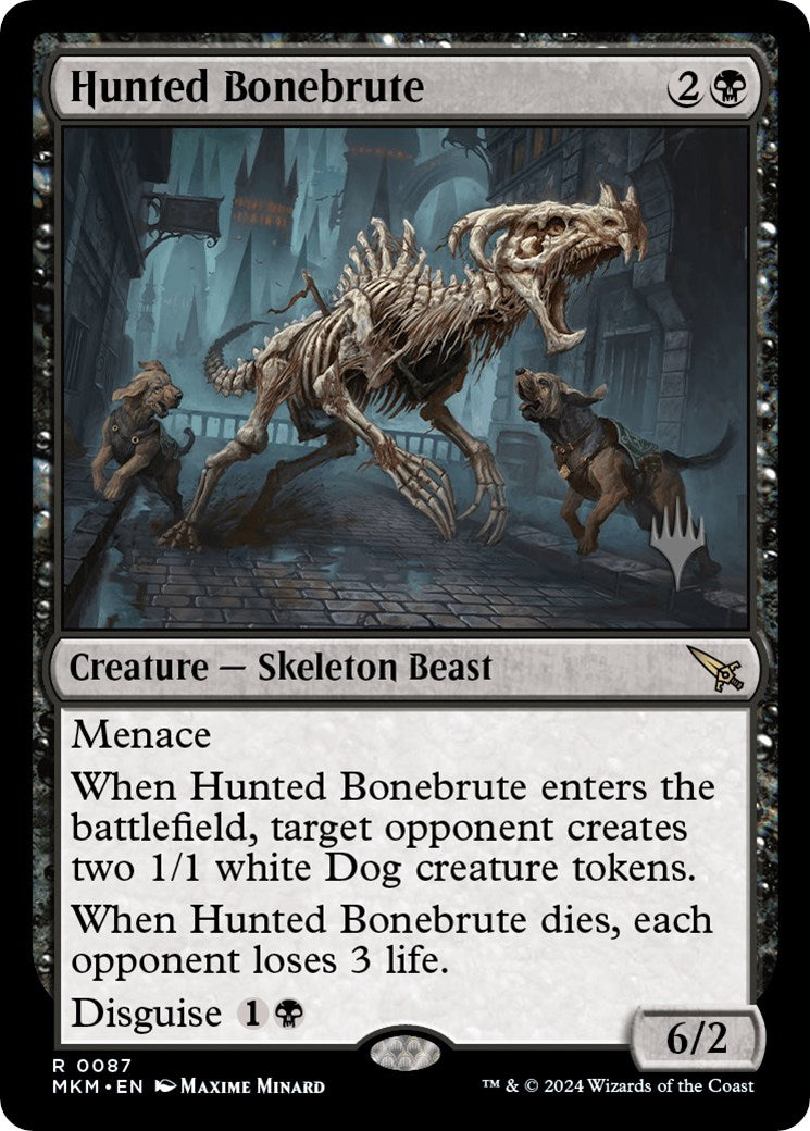 Hunted Bonebrute (Promo Pack) [Murders at Karlov Manor Promos] | Gamer Loot