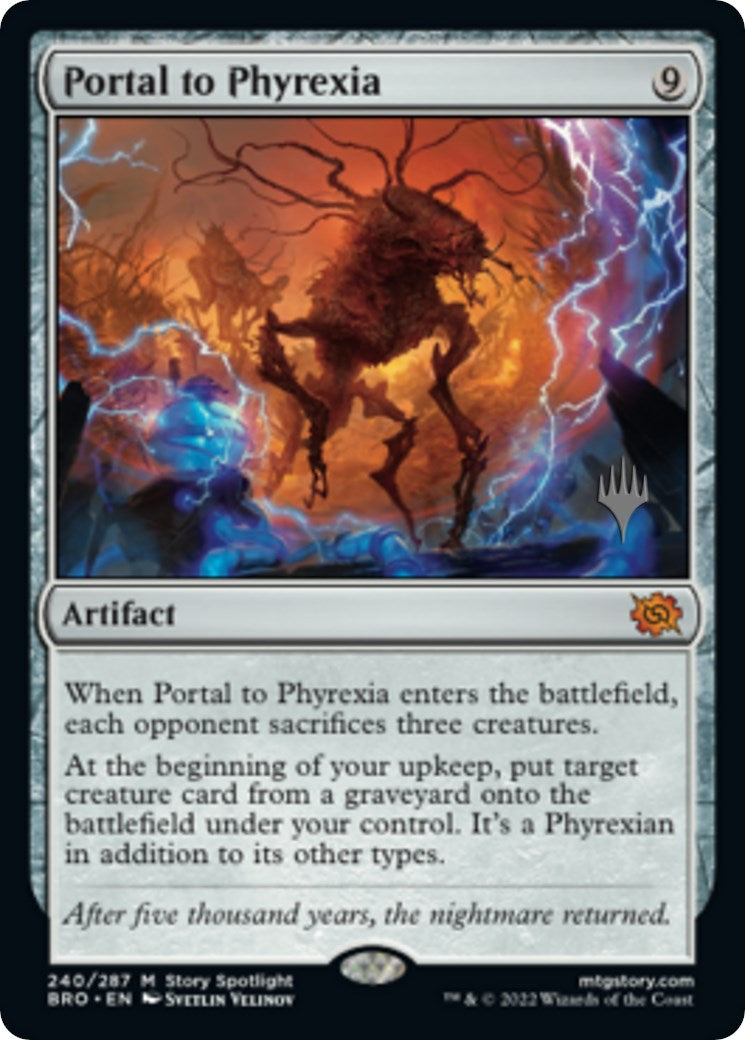 Portal to Phyrexia (Promo Pack) [The Brothers' War Promos] | Gamer Loot