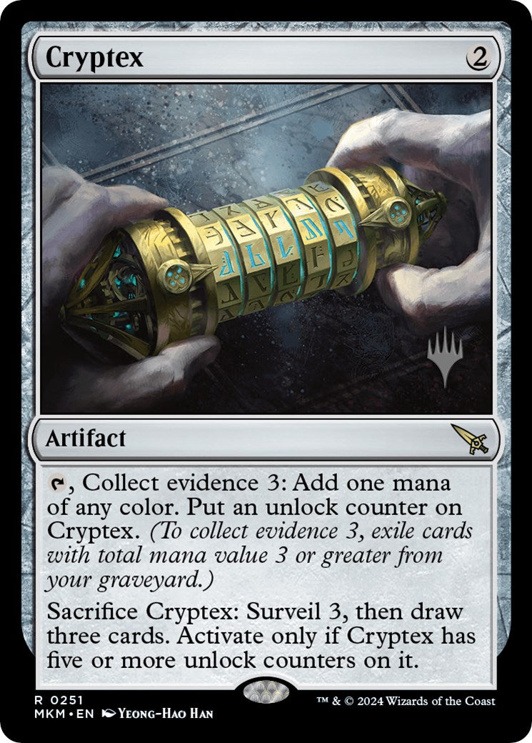 Cryptex (Promo Pack) [Murders at Karlov Manor Promos] | Gamer Loot